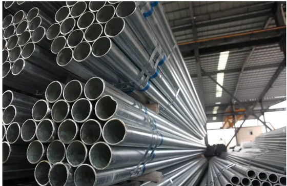 O material de aço do SOLDADO de Q235 Q235 Q345 soldou a tubulação de aço pre galvanizada