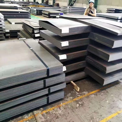 Placa de aço carbono laminada a alta temperatura de aço da placa A36 AH36 do navio estrutural