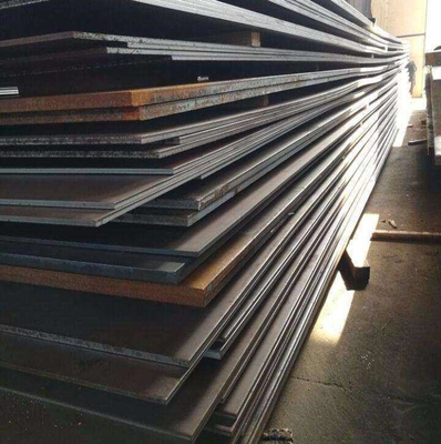 Estreptococo laminado a alta temperatura do MS Steel Plate ASTM A36 Q345 para a engenharia de Brige