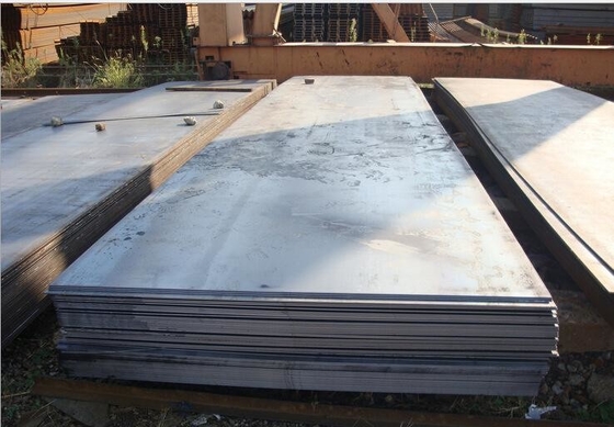 Estreptococo laminado a alta temperatura do MS Steel Plate ASTM A36 Q345 para a engenharia de Brige