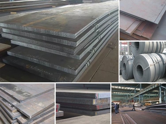 Estreptococo laminado a alta temperatura do MS Steel Plate ASTM A36 Q345 para a engenharia de Brige