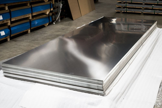 laminado a alta temperatura de aço inoxidável do produto comestível da chapa metálica 2b 304 laminado