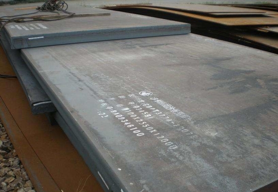 superfície do preto da placa de aço do navio de 6mm 8mm 9mm 12mm laminada a alta temperatura