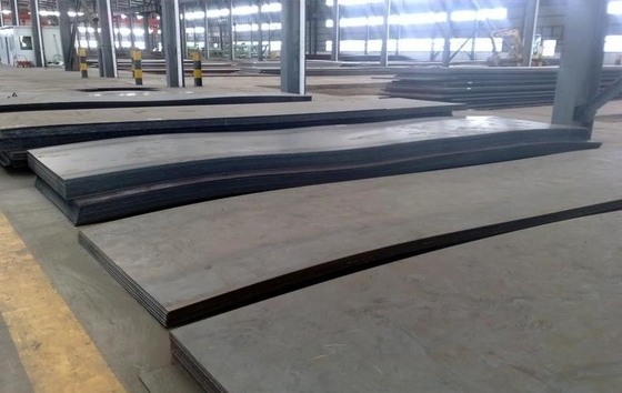 Chapa metálica preta laminada a alta temperatura de aço do ferro da placa DX51D SGCC do navio de 5MM