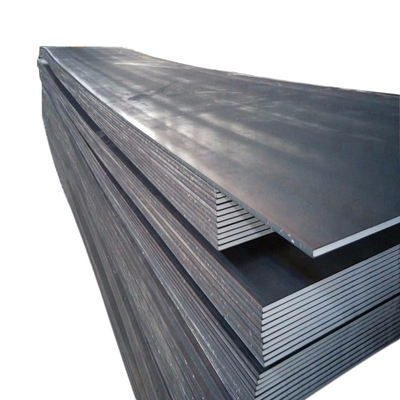 Chapa metálica preta laminada a alta temperatura de aço do ferro da placa DX51D SGCC do navio de 5MM
