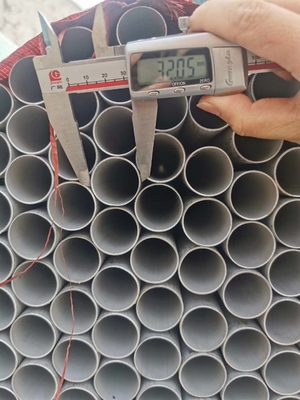 304 tubo redondo de aço inoxidável de lustro do tubo 316L Ss da tubulação