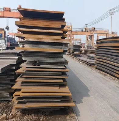 MS Steel Plate A36 Ss400 St37 S235jr S355jr do material de construção