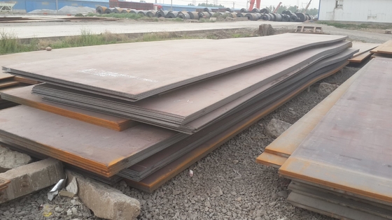 MS Steel Plate A36 Ss400 St37 S235jr S355jr do material de construção