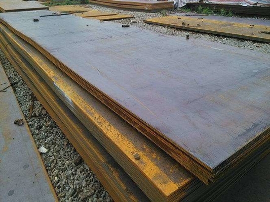 folha laminada quente do aço carbono do MS Steel Plate a588 1055 do astm A36 S355