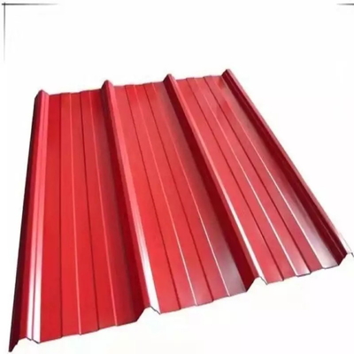 PGI corrugou telhas de telhado do metal colore revestido galvanizado para a construção