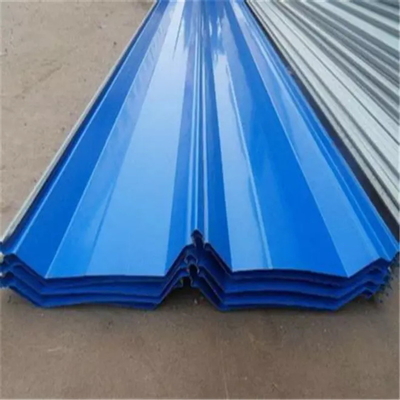 Telhas de metal de aço macio pré-pintadas chapas de ferro de zinco laminadas a frio