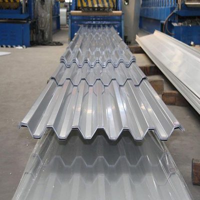 Telhas de metal de aço macio pré-pintadas chapas de ferro de zinco laminadas a frio