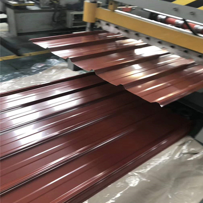 O BIS ISO9001 do API galvanizou o telhado do metal cobre cor do zinco revestida