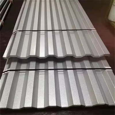 PPGI galvanizou zinco ondulado da chapa de aço revestido para o telhado de construção