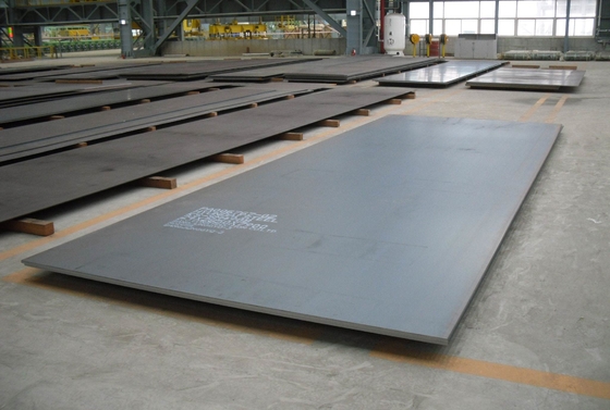 Placa de aço carbono preta laminada a alta temperatura ASTM A36 ST37 S45C ST52