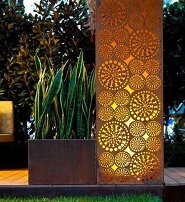 Placa de aço da espessura 1mm-100mm Corten para o jardim e a casa de construção