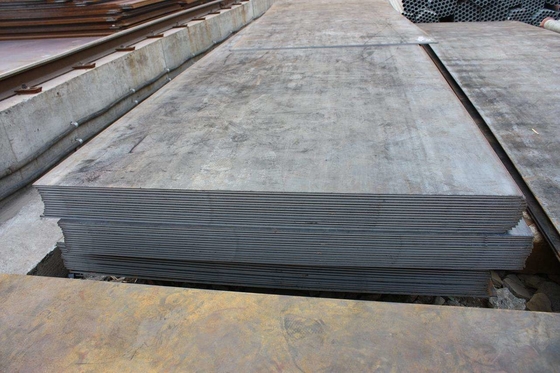 Folha laminada a alta temperatura de aço do aço carbono da placa A36 A514 de Astm Corten
