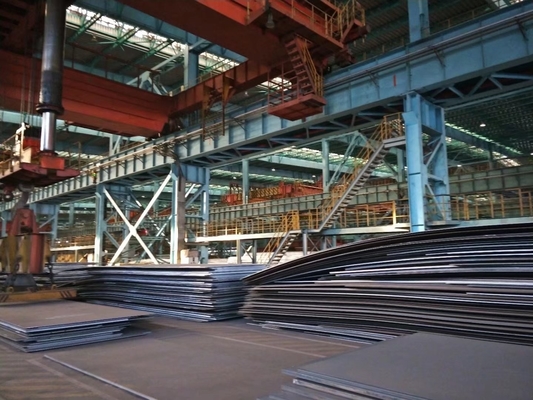 O MS Steel Plate Hot do metal estrutural de Q235B rolou/laminado