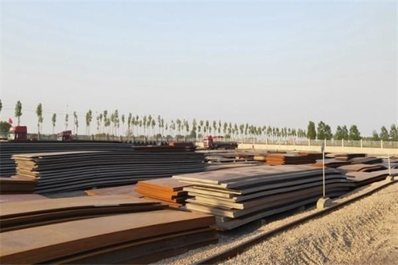 Superfície do tratamento da oxidação Q235 do MS Steel Plate 0.9mm de St37 St52