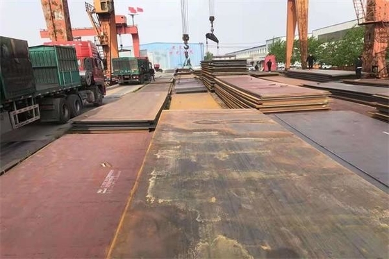 Superfície do tratamento da oxidação Q235 do MS Steel Plate 0.9mm de St37 St52