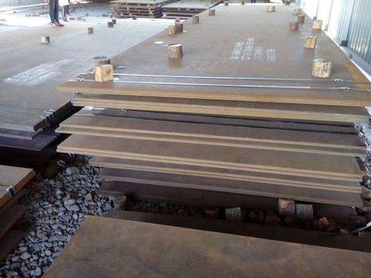 Da oxidação resistente da chapa de aço de Corten do tempo camada apertada do óxido