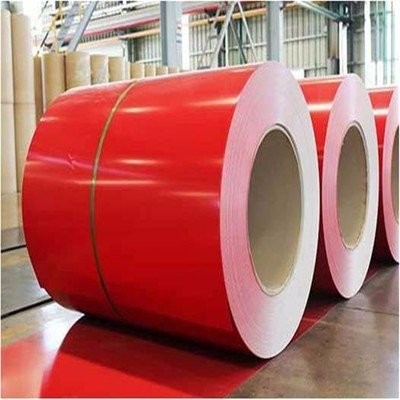 A cor de aço da bobina de EN10142 EN10147 PPGI revestiu a bobina de aço galvanizada Prepainted