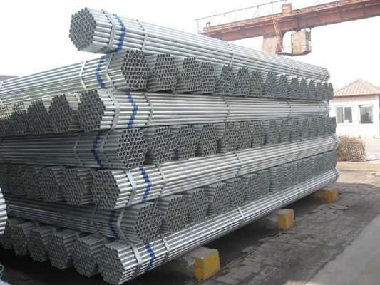Tubulação de aço galvanizada mergulhada quente de ferro maleável para a construção
