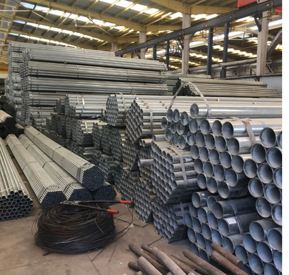 Material BS do aço do SOLDADO de ASTM em volta da tubulação de aço galvanizada para a construção