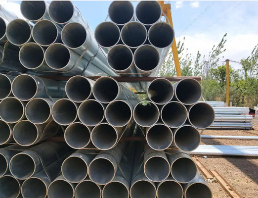 Material BS do aço do SOLDADO de ASTM em volta da tubulação de aço galvanizada para a construção
