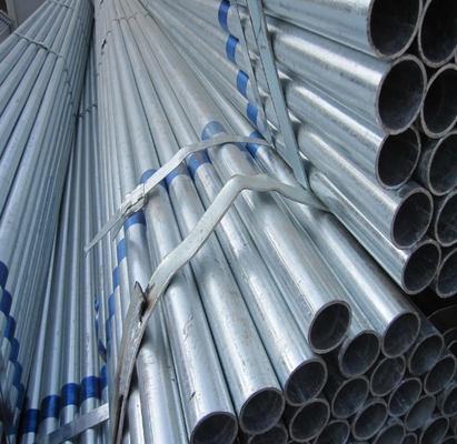 O material de aço do SOLDADO de Q235 Q235 Q345 soldou a tubulação de aço pre galvanizada