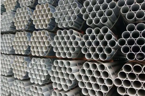 O material de aço do SOLDADO de Q235 Q235 Q345 soldou a tubulação de aço pre galvanizada