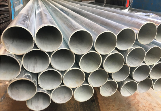 Dx51d tubulação de aço Astm de um SOLDADO de 5 polegadas A53 tubulação de aço pre galvanizada retangular de 12 Ft