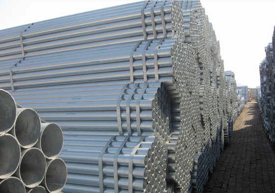 Dx51d tubulação de aço Astm de um SOLDADO de 5 polegadas A53 tubulação de aço pre galvanizada retangular de 12 Ft