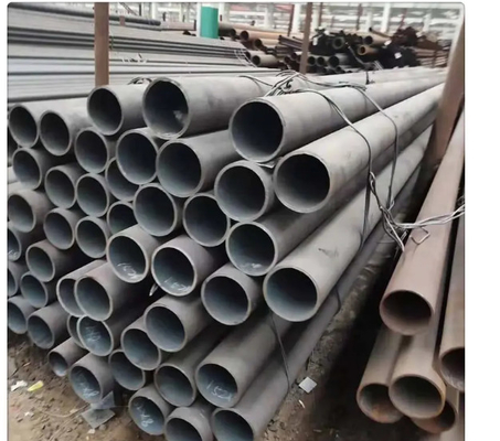 Ferro do preto da tubulação de aço carbono de ERW Sch 40 para o material de construção