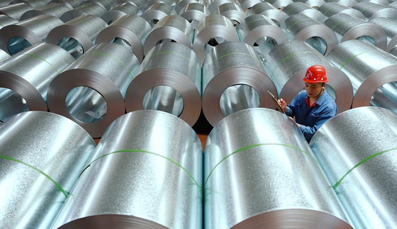 Camada material de aço laminada do zinco da folha 40g-275g do ferro galvanizado do SOLDADO