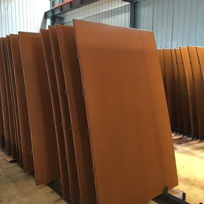 TERMAS da placa de aço A242 5mm 40mm de ASTM A588 Corten para plat
