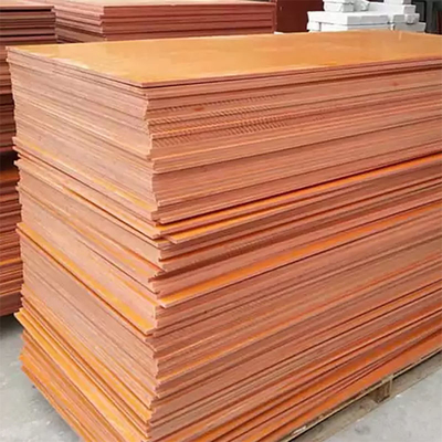 TERMAS da placa de aço A242 5mm 40mm de ASTM A588 Corten para plat