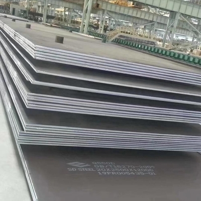 Placa de Desgaste de Liga de Aço Laminada a Quente ST52 S355 Estrutura de 20mm de Espessura