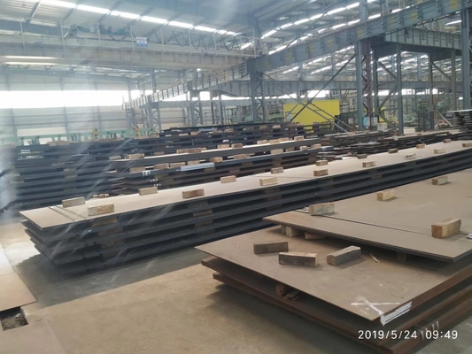 400 500 450 Laje de Ferro Resistente ao Desgaste Chapa de Aço Chapa de Carbono Laminada a Quente NM500