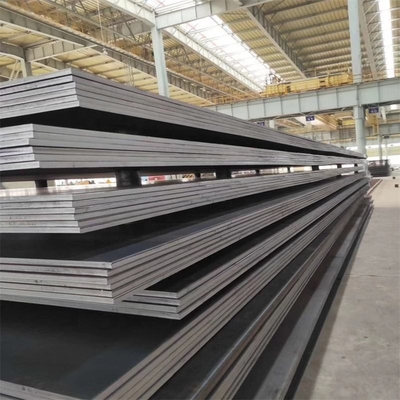 A placa de aço de Q235 Q345 Q355 veste - a placa de aço carbono laminada a alta temperatura resistente da placa de aço